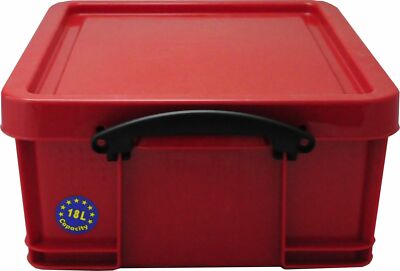 Really Useful Aufbewahrungsbox 18l 480 x 390 x 200mm rot
