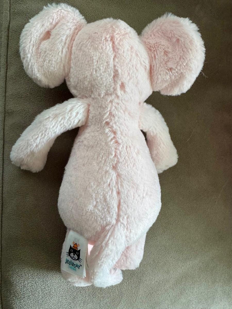 New Small Jellycat Brand Pink Bashful Mouse 8