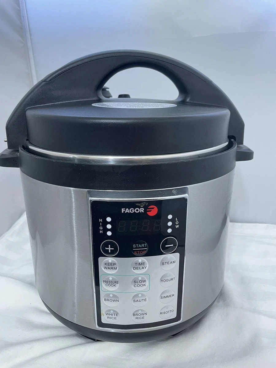 Fagor LUX Electric Multi Cooker 4 in 1 4 qt Silver It s Missing