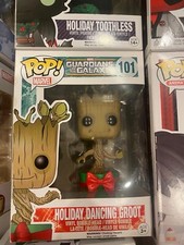 Funko Pop Holiday Dancing Groot # 101 Marvel Guardian Of The Galaxy Vinyl Figure