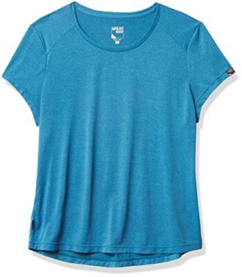 Sprayway Womens Cluaran Tee, Saxony Blue, Size 10