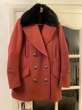 Free People Sedgwick Wool Pea Coat Size S
