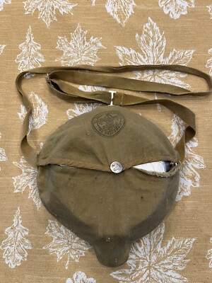 Vintage Boy Scouts Of America Camping Hiking Mess Kit With Bag