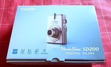 Canon Powershot SD200 EMPTY BOX ONLY NO CAMERA Excellent Condition