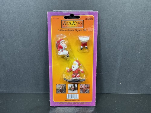MTH RailKing 30-11089 Navidad Papá Noel Juego de 3 figuras NUEVO | Condition: New