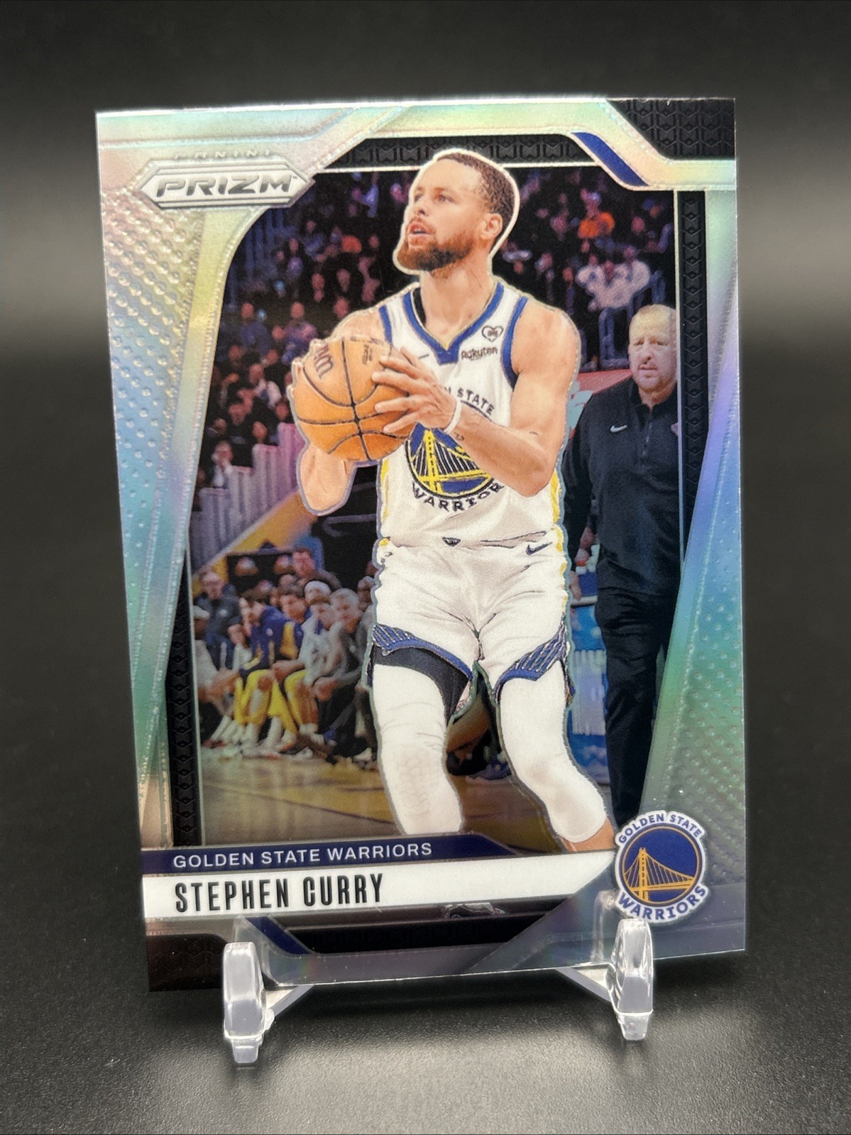 2024-25 Panini Prizm - Stephen Curry #134 Silver Holo Prizm Warriors