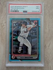 2024 Bowman Draft Travis Bazzana #BD-1 Sky Blue /499 PSA 9