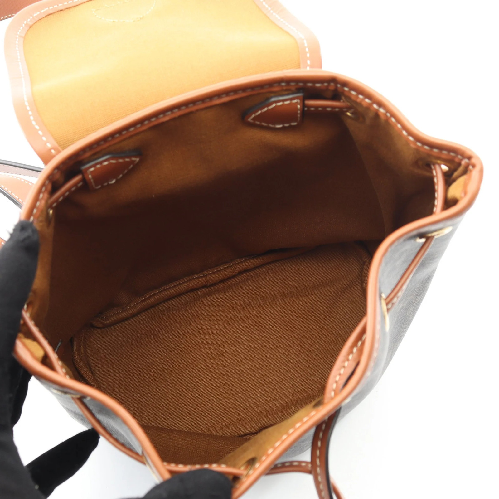 CELINE Mini Folco Backpack Triomphe PVC Leather B… - image 3