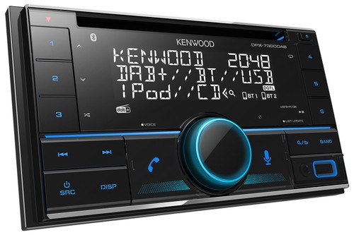 Kenwood CD 2DIN DAB USB MP3 Bluetooth Autoradio für Smart ForTwo 10-15 ISO Profi - Bild 4 von 8