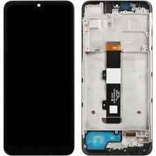 For Motorola Moto G Pure XT2163 LCD Touch Screen Digitizer Replacement  Frame