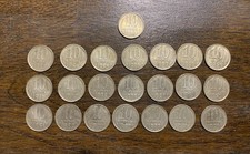 Soviet USSR Lot of 10 coins/kopeek 1961, 1962, 1971-1990, totaling 21 item