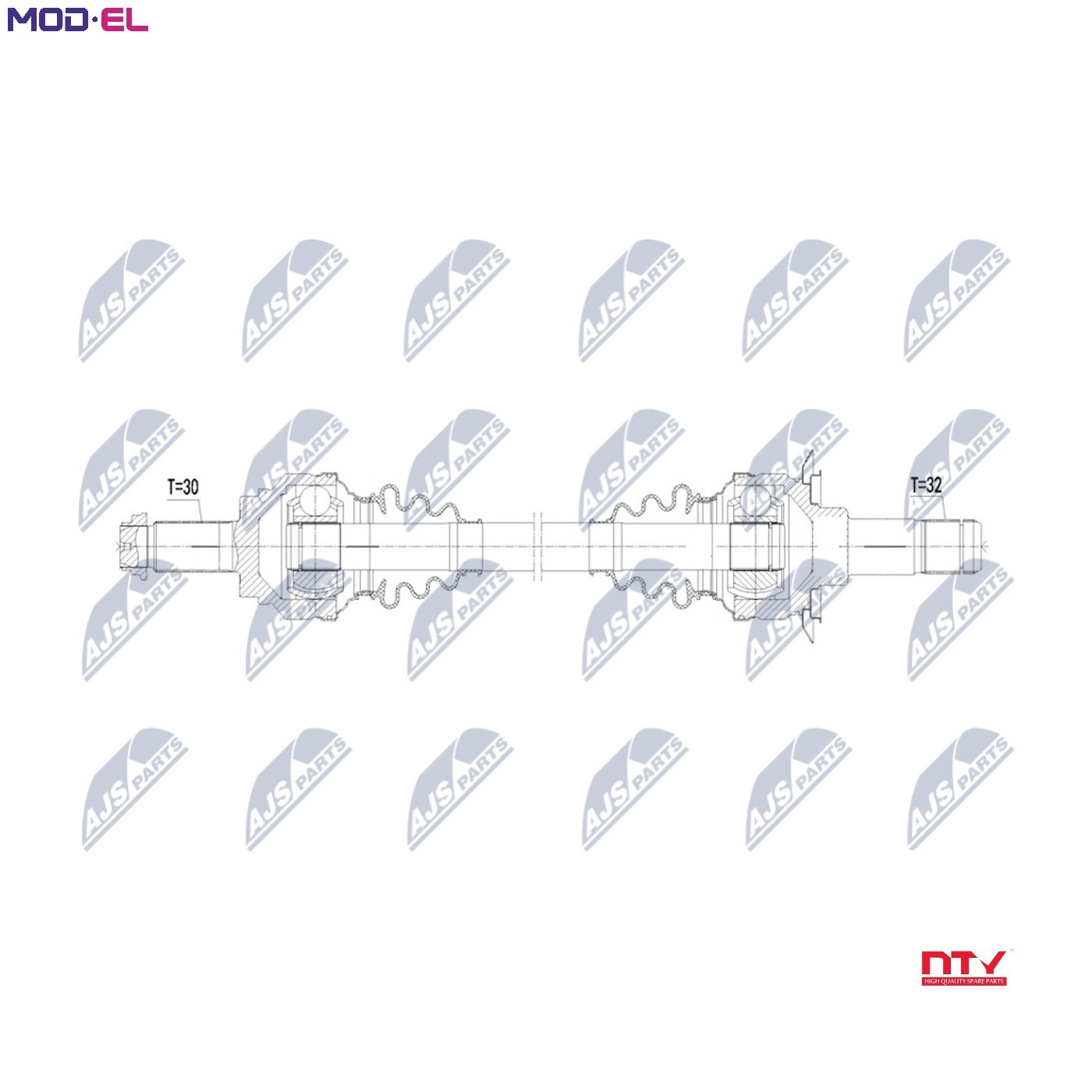 DRIVE SHAFT NPW-BM-230 FOR BMW 5/F11/F10 N57D30A/B N55B30A 3.0L 6cyl 5 F11 4.4L - Image 4