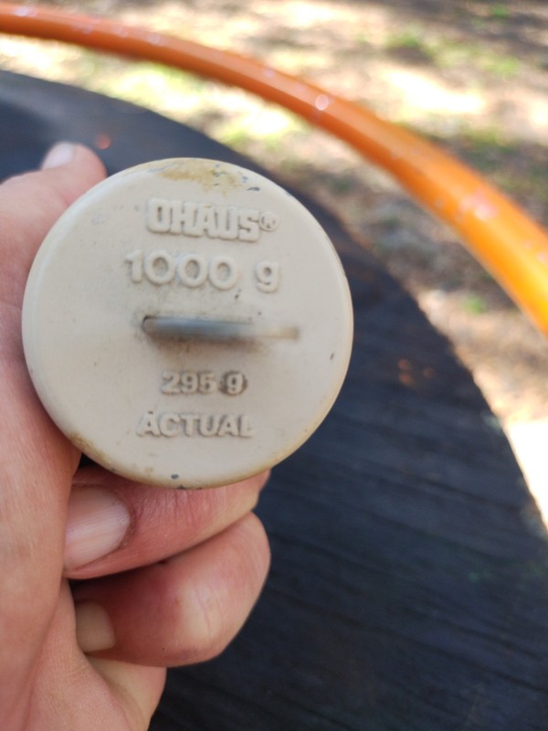 Vintage Scale Calibration Weight Manufacted By OHAUS