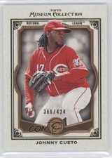 2013 Topps Museum Collection Copper 366/424 Johnny Cueto #33 1b7