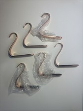 Christmas Stocking Holders for Mantle Set of 6 Stocking Hooks for Fireplace