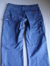 Vintage Dickies Carpenter Jeans 38x30 Hammer Loop Baggy Y2k Grunge 90s