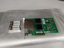 QLogic QLE2564 Quad Port PCI-E FC HBA 4 Port 4x 8Gb Fiber Channel Transceivers