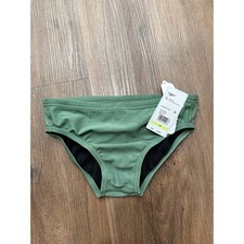 Speedo Mens Eco Endurance Swim Brief Dark Ivy Green Size 30 NEW