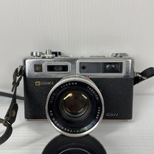 Yashica Electro 35 GSN Rangefinder Film Camera AS-IS Shutter Fires Untested