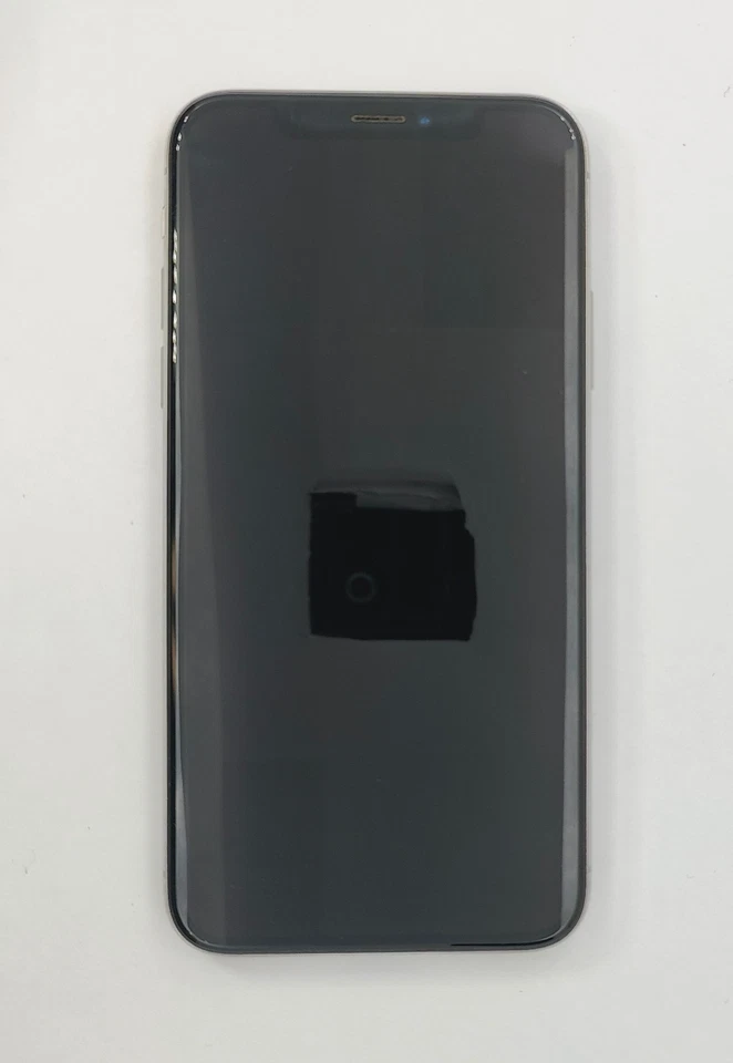 Apple iPhone X 256GB Silver T-Mobile Locked - Broken Vibration/LCD Burn- *READ* - Image 3 of 4