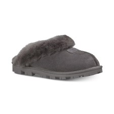 Women's UGG Coquette Slip On Slide Slippers Gray SZ 5