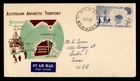 DR WHO 1957 AUSTRALIAN ANTARCTIC TERRITORY FDC 2.00 KING ST M81031