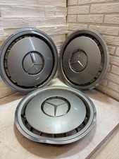 3x Original Mercedes Radkappen W124 W201 190 D E 15 Zoll 1244010924 TOP