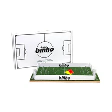 Binho Board Classic Board Game Green Turf - 2-Player Fast-Paced Finger Flicke...