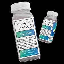 Magic Mind Sleep Performance Shots Natural Sleep Aid Drink (15 Bottles)