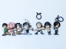 NARUTO Charm Set Itachi, Sakura, Hinata, Lee PVC, A /No Chain, 7