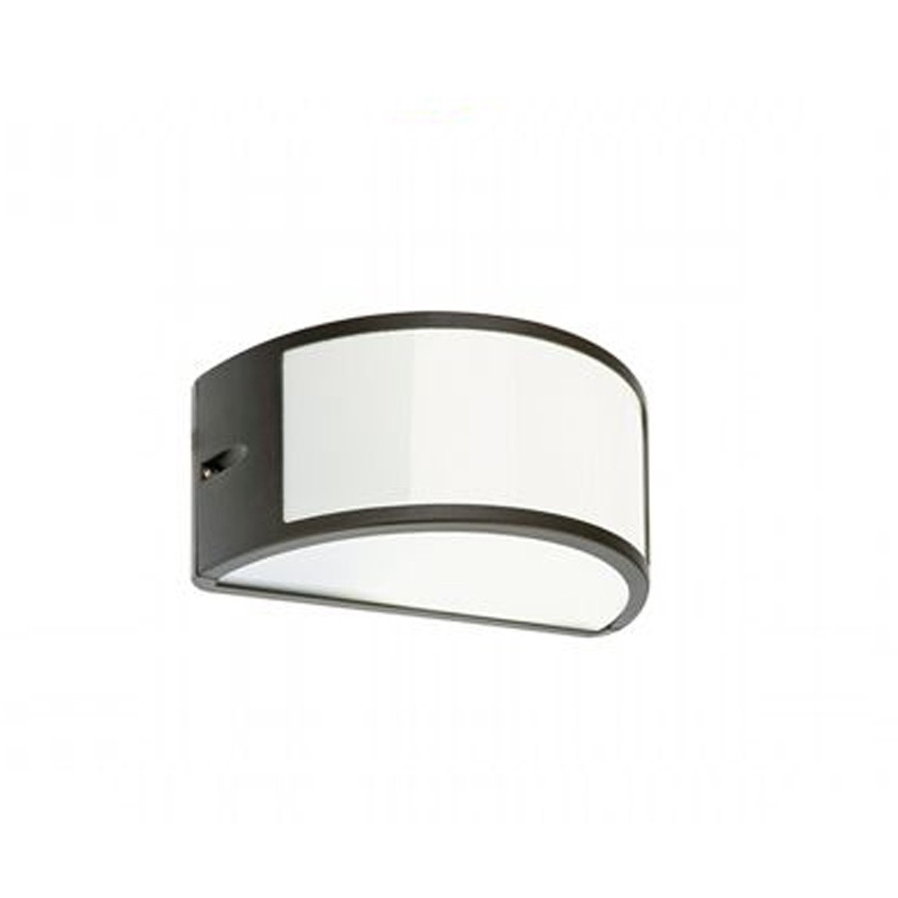 Applique Esterna Sovil Umbe Aperta | Grafite Alluminio E27 IP54