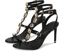 Kenneth Cole New York Lilath Embellished Dress Sandals Black 8M 149