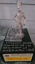 Hinchliffe Stadden Napoleonic French 1st Hussars 1808 trooper  80mm lead