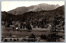 Prebersee Landscape Kreuzeck Salzburg Austria Mountain View RPPC