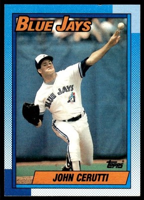 1990 Topps John Cerutti Toronto Blue Jays #211