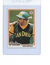 1978 Topps Baseball #530 Dave Winfield NRMT