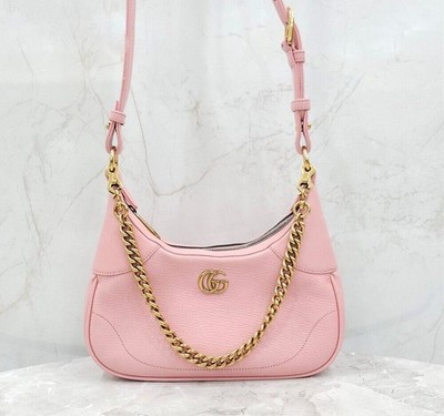 Gucci Schultertasche rosa Aphrodite klein Leder 731817 150501052