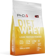 PhD Nutrition Diet Whey Lean Protein Powder | Vanilla Crème Whey Protein Powder