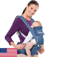 Baby Carrier Newborn to Toddler - 9-in-1 Ergonomic Infant Hip Seat, All Seasons