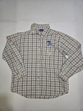 VTG Vintage Winnie The Pooh Eeyore Embroidered Button Shirt LARGE Xlnt Condition