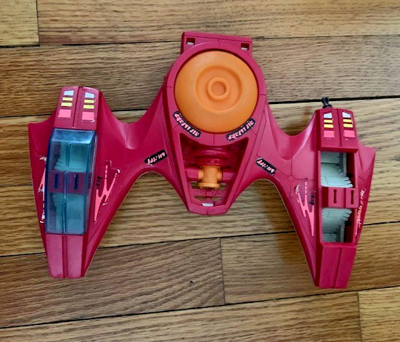 Hasbro 1987 Air Raiders Twin Lightning Vehicle Incomplete