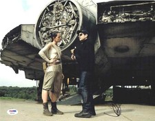 Star Wars Force Awakens Ridley and Abrams Autographed Signed 11x14 Photo PSA/DNA