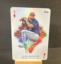 Topps 2023 Series 1 All Aces Insert Alek Manoah #AA-19 Toronto Blue Jays