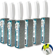 Pumice Stone for Toilet Bowl Cleaning with Handle Household 6 Grey 