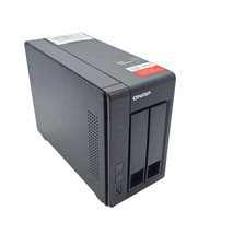 QNAP NAS TS-251+ Intel Celeron J1900 8 GB RAM 2x 4TB SATA HDD WDC Red WD40EFAX
