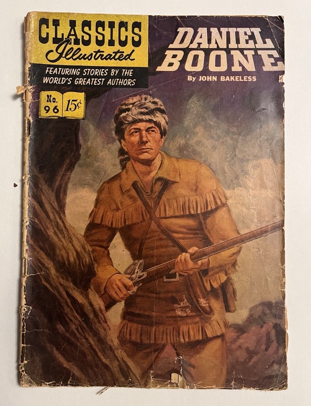 Classic Ilustrated Comic 1952 #96  By William Morrow &  Company By John Bakeless