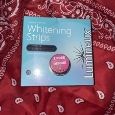 Lumineux Teeth Whitening Strips – 14 Treatments, Peroxide-Free, Enamel Safe