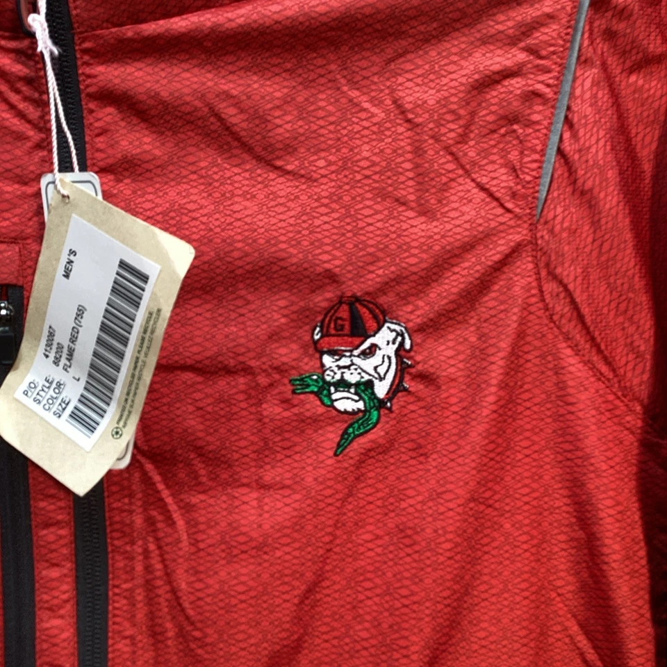 NORTH END MEN’S Windbreaker SPORT LITE   Reflex Water Resistant New Flame Red - Image 2 of 4