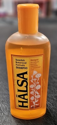 Vintage NOS 1984 HALSA Marigold Shampoo 15 fl oz Brand New Never Used Prop SCJ