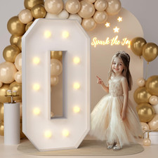 4FT Marquee Light up Letters,Large Marquee Letters 4 Feet Tall for Marry Me Prop